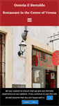 Mobile Screenshot of osteriailbertoldo.com